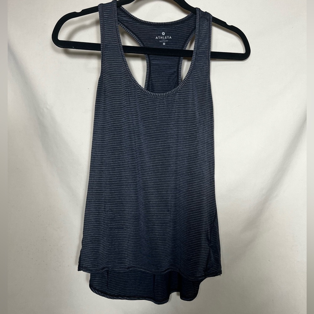 Athleta Striped Tank Top